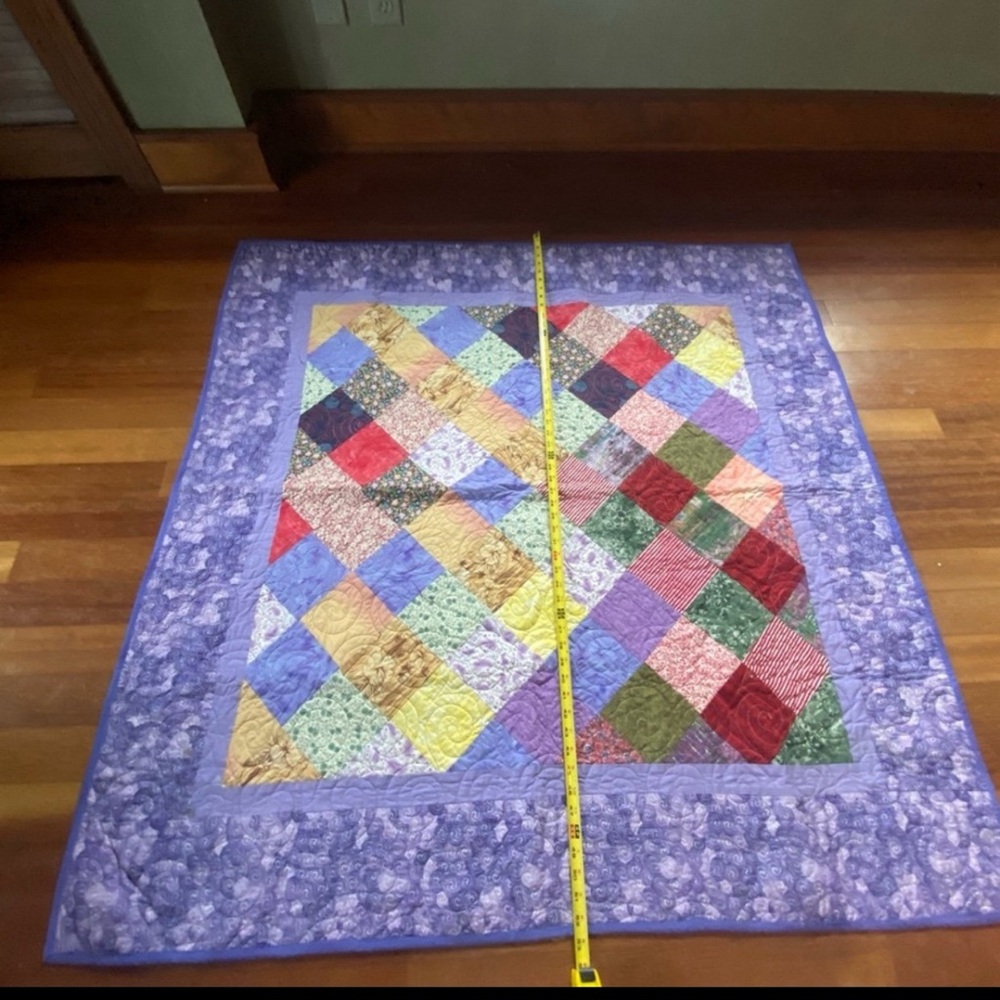 Colorful Patchwork Quilt - Picture 2 of 6